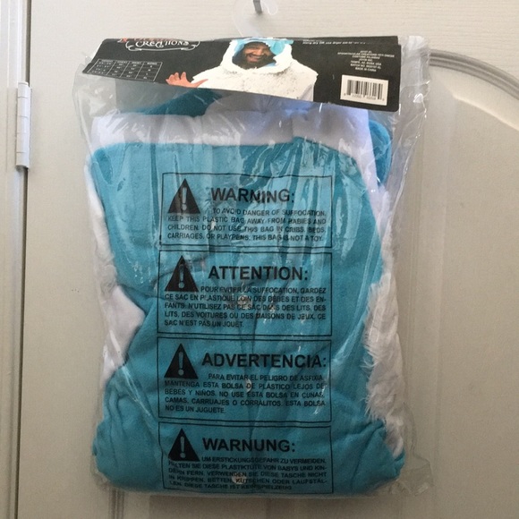 Nip Spooktacular Creations Yeti Onesie Costume Pajamas (XL) - Picture 11 of 11